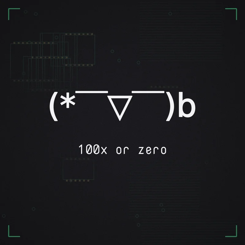 (*￣▽￣)b 100x or zero