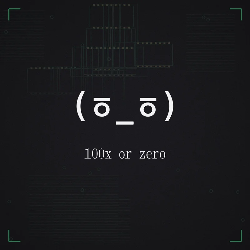(ㆆ_ㆆ) 100x or zero