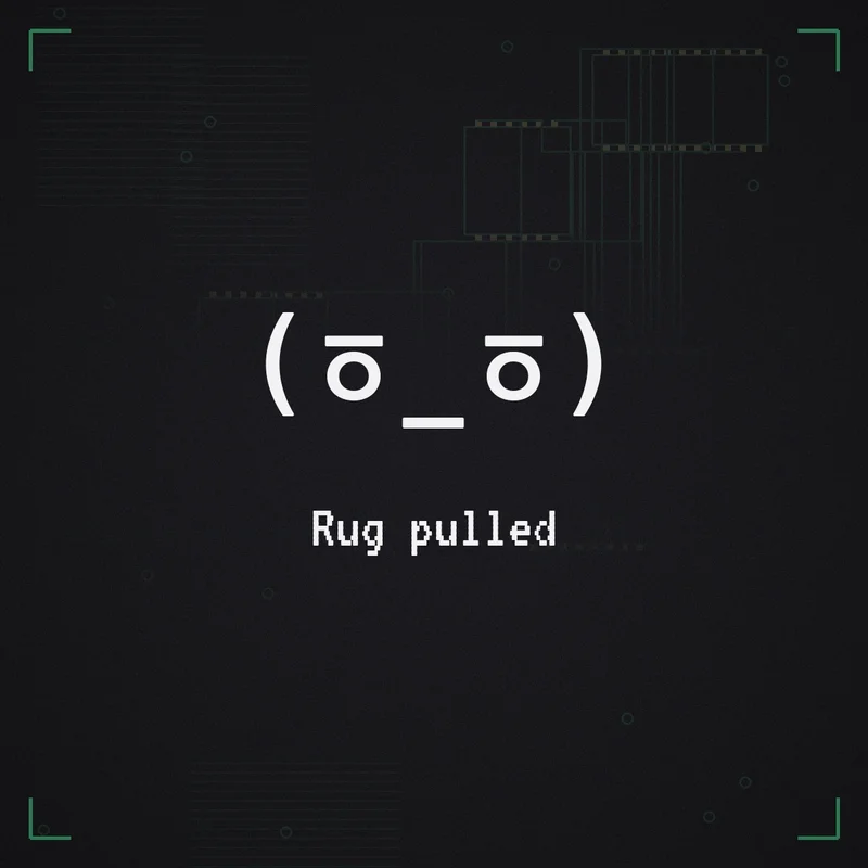 (ㆆ_ㆆ) Rug pulled