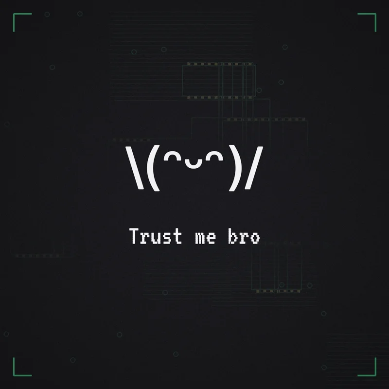 \(ᵔᵕᵔ)/ Trust me bro