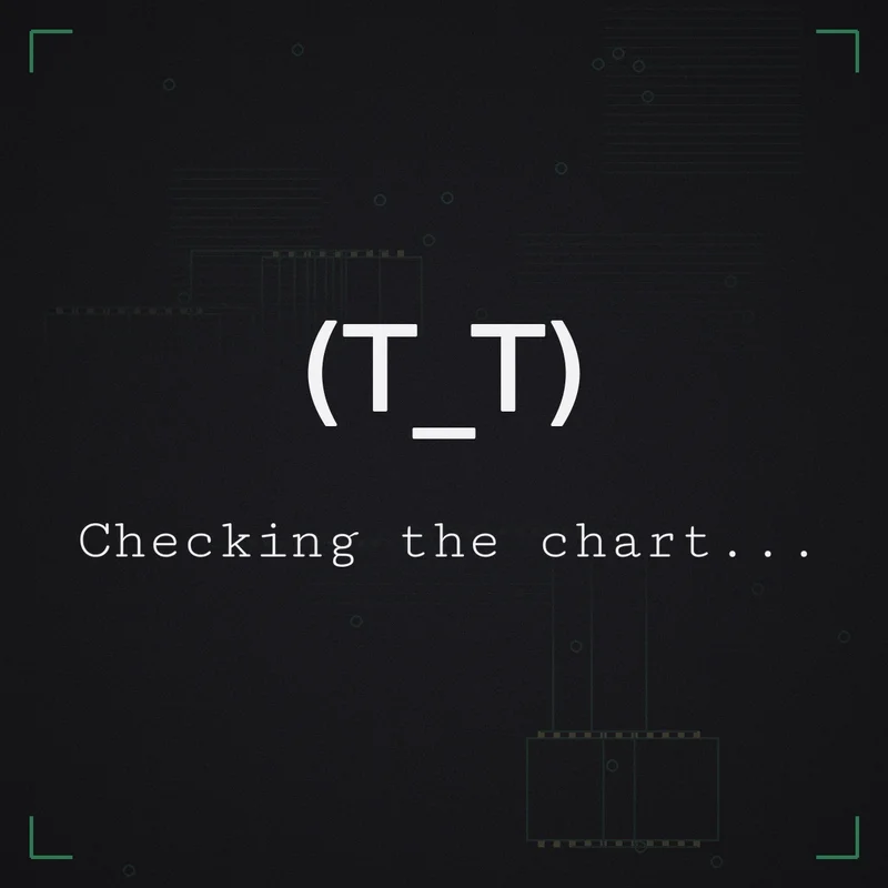 (T_T) Checking the chart...