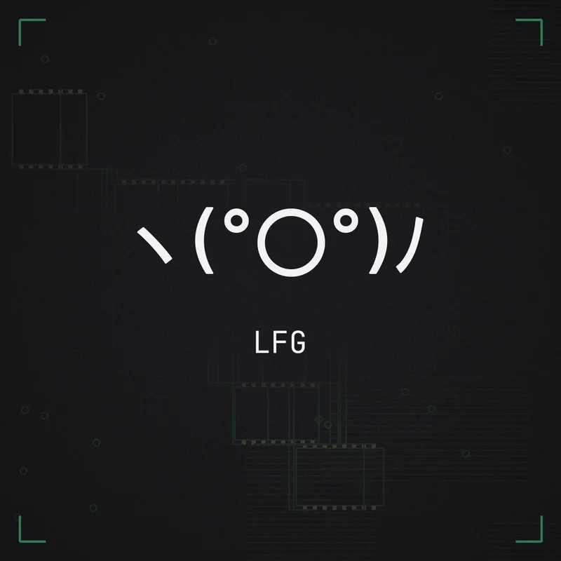 ヽ(°〇°)ﾉ LFG