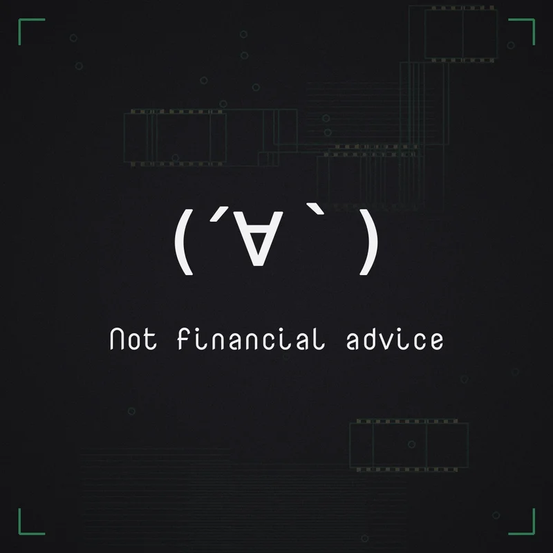 (´∀｀) Not financial advice