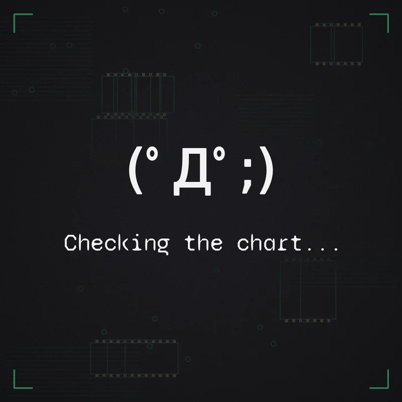 (゜Д゜;) Checking the chart...