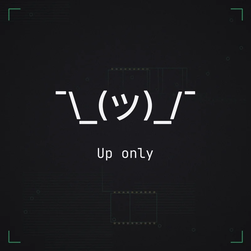 ¯\_(ツ)_/¯ Up only