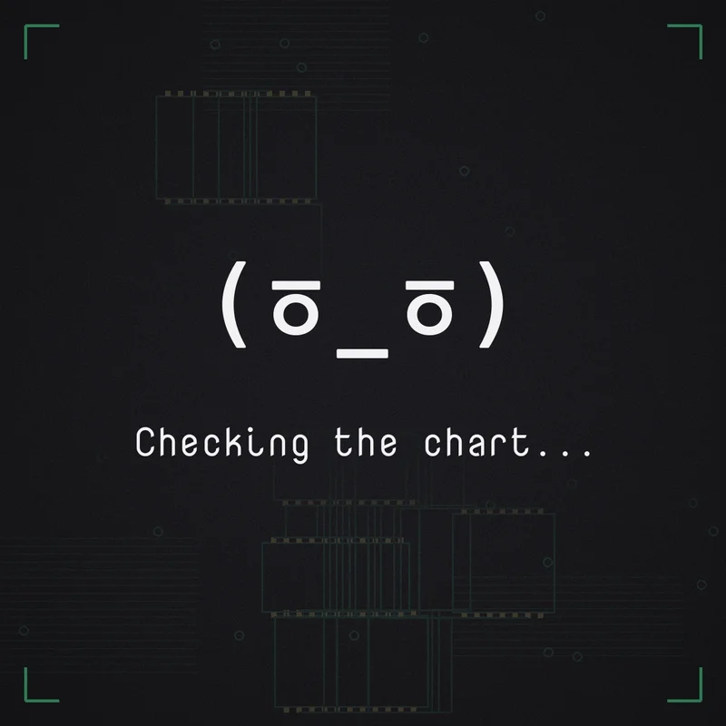 (ㆆ_ㆆ) Checking the chart...
