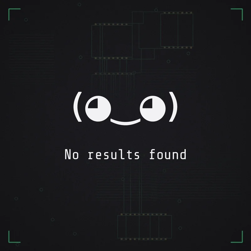 (◕‿◕) No results found