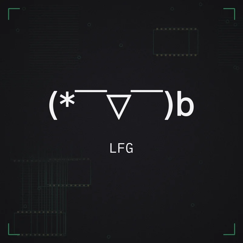 (*￣▽￣)b LFG
