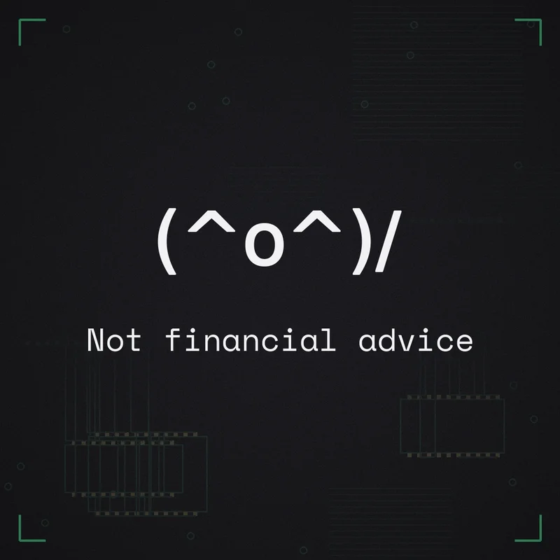 (^o^)/ Not financial advice